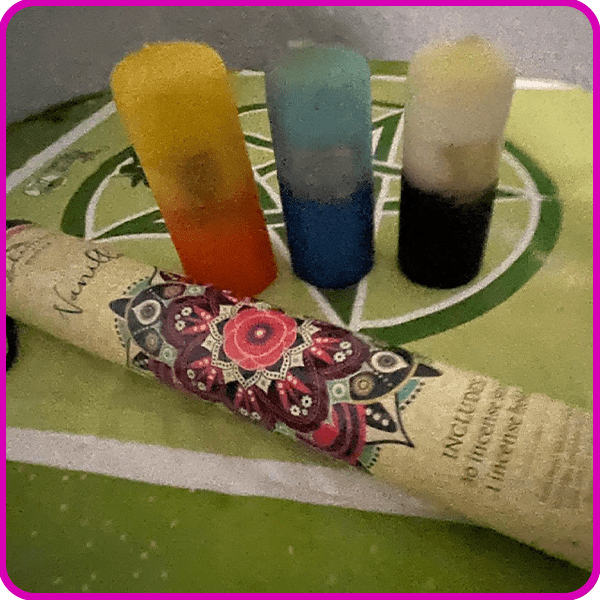 velas inciensos